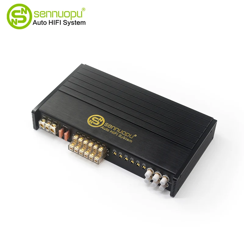 Est a 6-canale Car Amplifier Maximum Power Class AB Ultimae Upgrade pro Premium In-Car Audio Usus