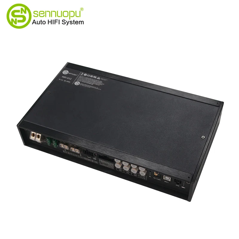 VIII-channel currus audio amplifier cum X-channel dsp
