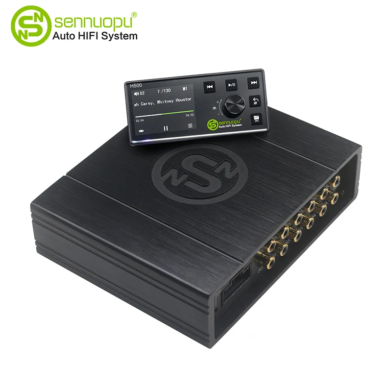 Currus DSP processus IV channels amplii cum VIII channels digital sonus processors
